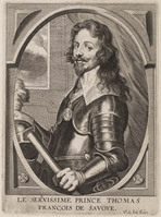 TvB G 3599
<br/>
Portret François Thomas van Savoye)
<br/>
<em>Jode II, Pieter de (1606-na 1647)</em>